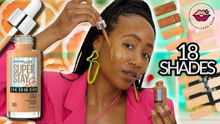 *NEW* Maybelline Superstay Skin Tint with Vitamin C + Wear Test on Brown Skin | TikTok Viral Makeup by AseaMae 316 views 1 month ago 12 minutes, 23 seconds