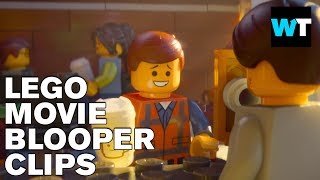 Lego Movie Bloopers Are Hilarious! | What's Trending Now