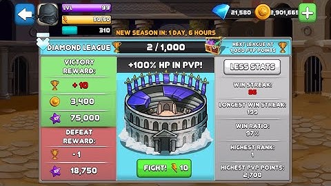 Diamond League fights | Tiny Gladiators