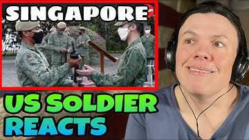 Amerikaanse soldaat reageert op Singaporees leger (Every Singaporean Son seizoen 3 aflevering 2)