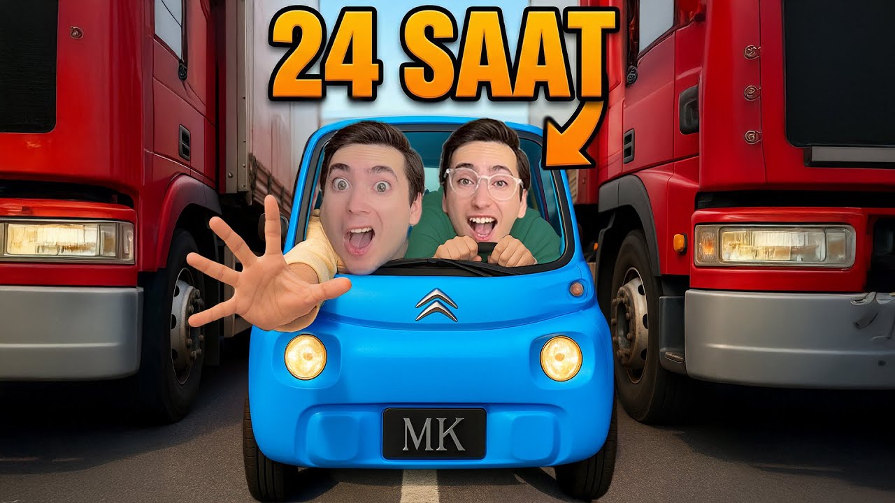 Efekan'ın Maceraları 28.Bölüm - En Küçük Arabada 24 Saat Kalmak!