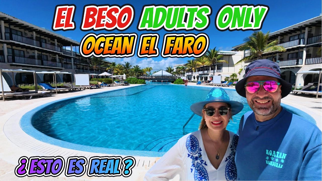 ¿Has oído hablar de EL BESO en Ocean El Faro? Solo para adultos y todo incluido ¡No te lo pierdas!