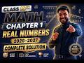 10th Math Chapter  -1 Complete 💯 Solution || Chapter - 1 (Real Numbers) || #anoption04 #education