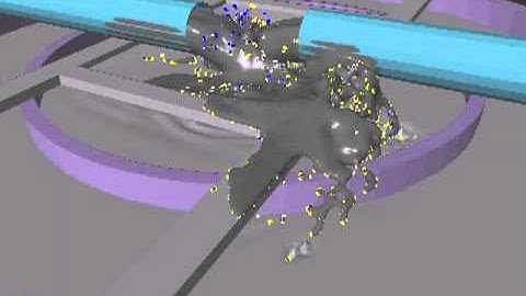 Realflow water simulation