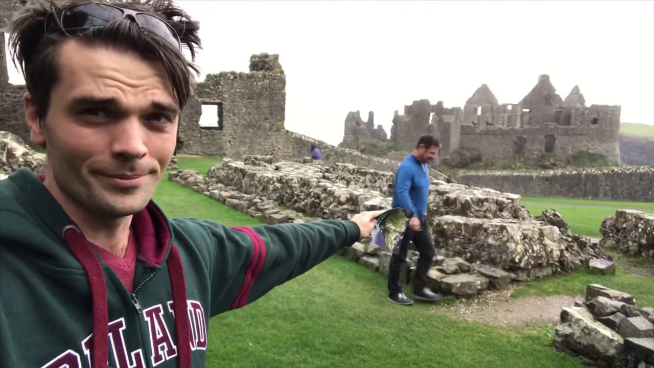 Exploring Dunluce Castle in Bushmills, Northern Ireland!