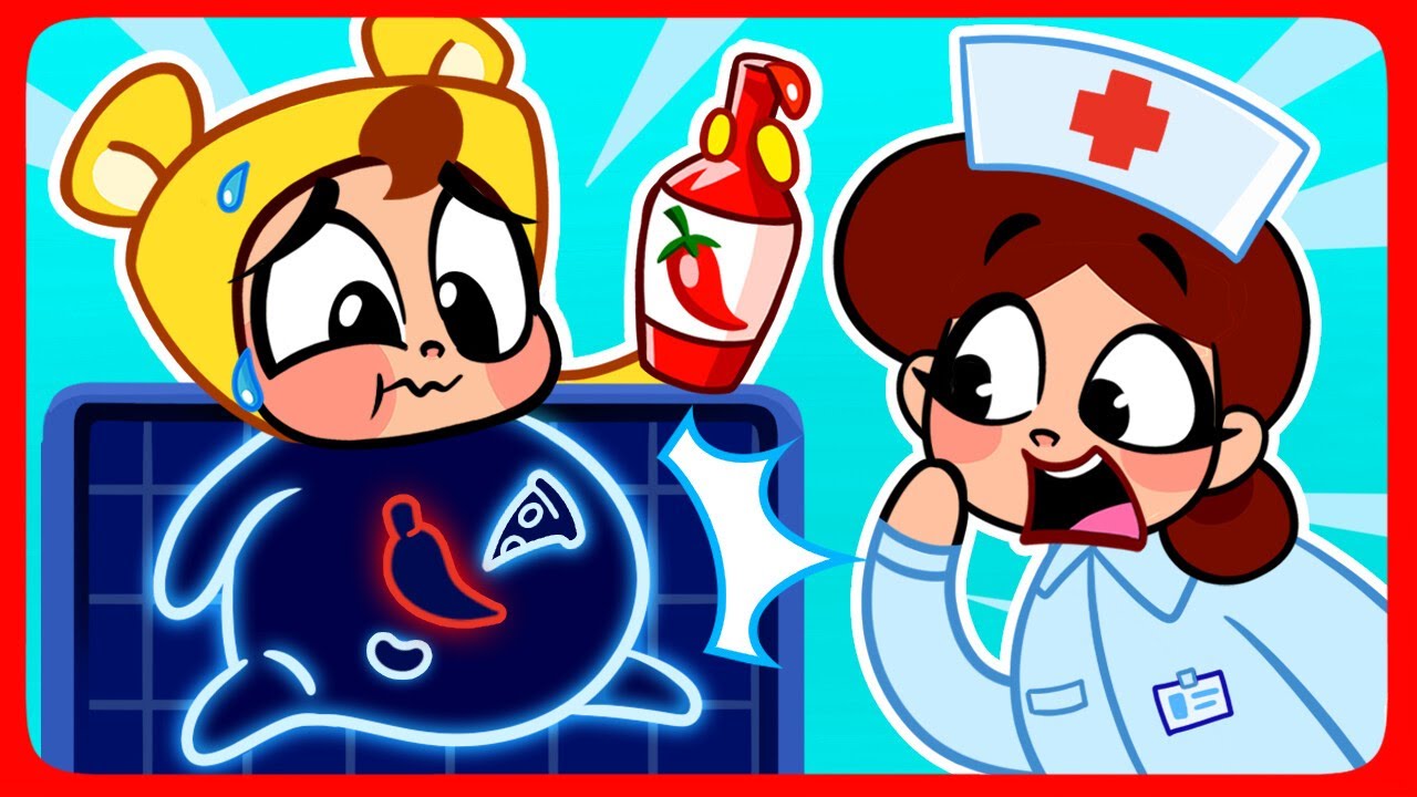 Radiografía de Estómago para Bebés 👨‍⚕️Visita al Doctor y Chequeo ✔️ Hábitos Saludables