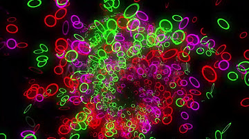 Multicolor Rings - VJ Loop Pack (6in1)