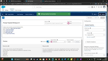 AGENT ACTION FOR PROMPT TEMPLATE || AGENTSTUDIO || SALESFORCE || AGENTFORCE