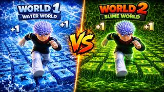 WATER V/S SLIME KEYS +1 Speed Keyboard Escape Candy & Chocolate  World 1 & World 2 All Stages