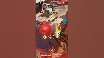 Making a Comeback with a Resurrection and a Kill #shorts #overwatch #mercy