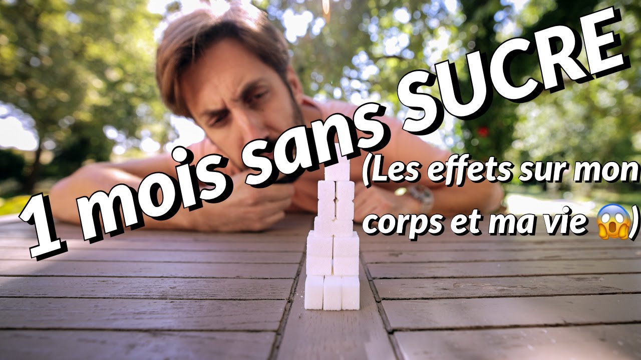 J'ai arrêté le SUCRE (ajouté) pendant 1 mois 😱
