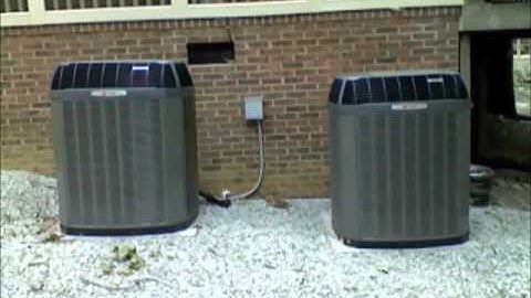 Trane XL16i startup noise