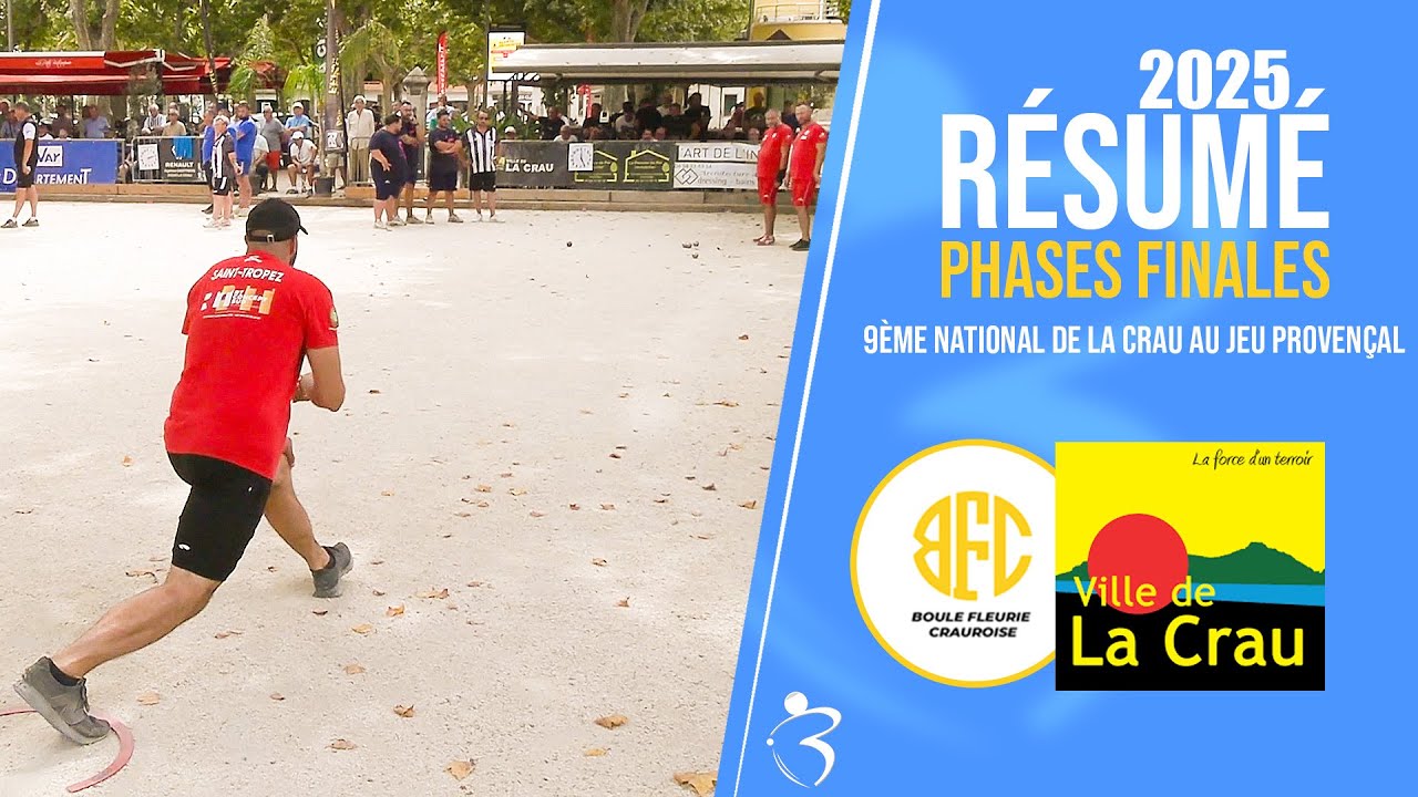 Miniature : Résumé « Beaux gestes au Jeu Provençal à La Crau 2025 » - La pétanque des origines !