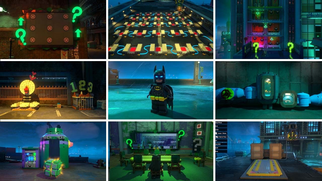 Cluemaster Vs Riddler How to Complete All 121 Riddler & Cluemaster Puzzles Guide in LEGO ...