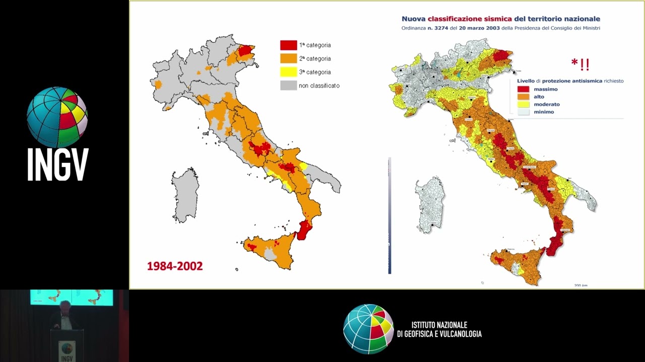 Pericolosità sismica e normativa: vent’anni di MPS04