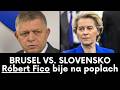 BRUSEL VS. SLOVENSKO ! Róbert Fico bije na poplach ! #politika #brusel