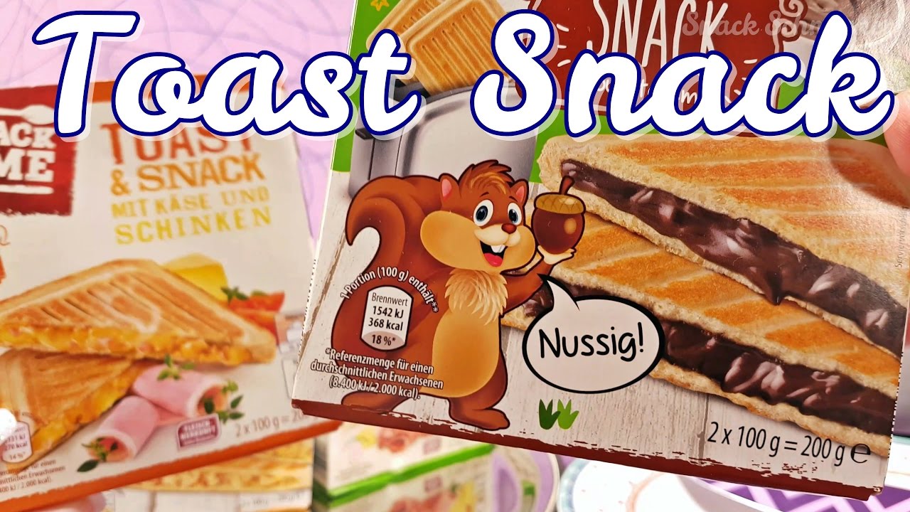 Toast Snacks Toaster Fast Food im Test (Aldi Süd) YouTube