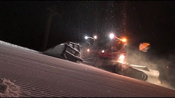 Behind the Scenes | A Night in the Life of a Snowcat Operator