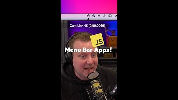 Make menu bar apps in JavaScript!