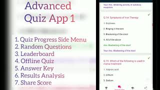 Advanced Quiz Apps with many Features | Kodular | Thunkable | App Inventor Quiz Paid Aia screenshot 4