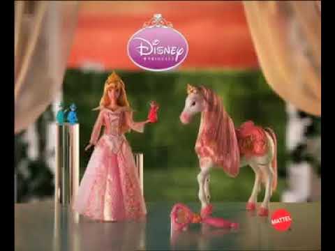 Sleeping Beauty Magic Fairy Lights Doll & Magic Wand Walking Horse Commercial (2008)