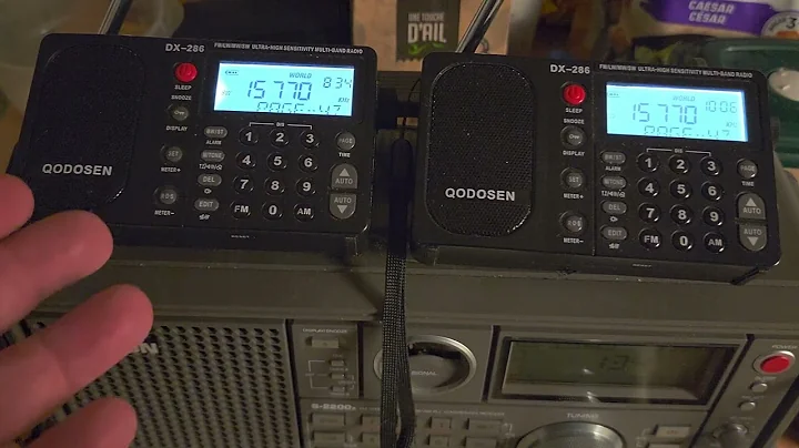 Qodosen DX-286 an amazing radio but you got to keep the manual real close