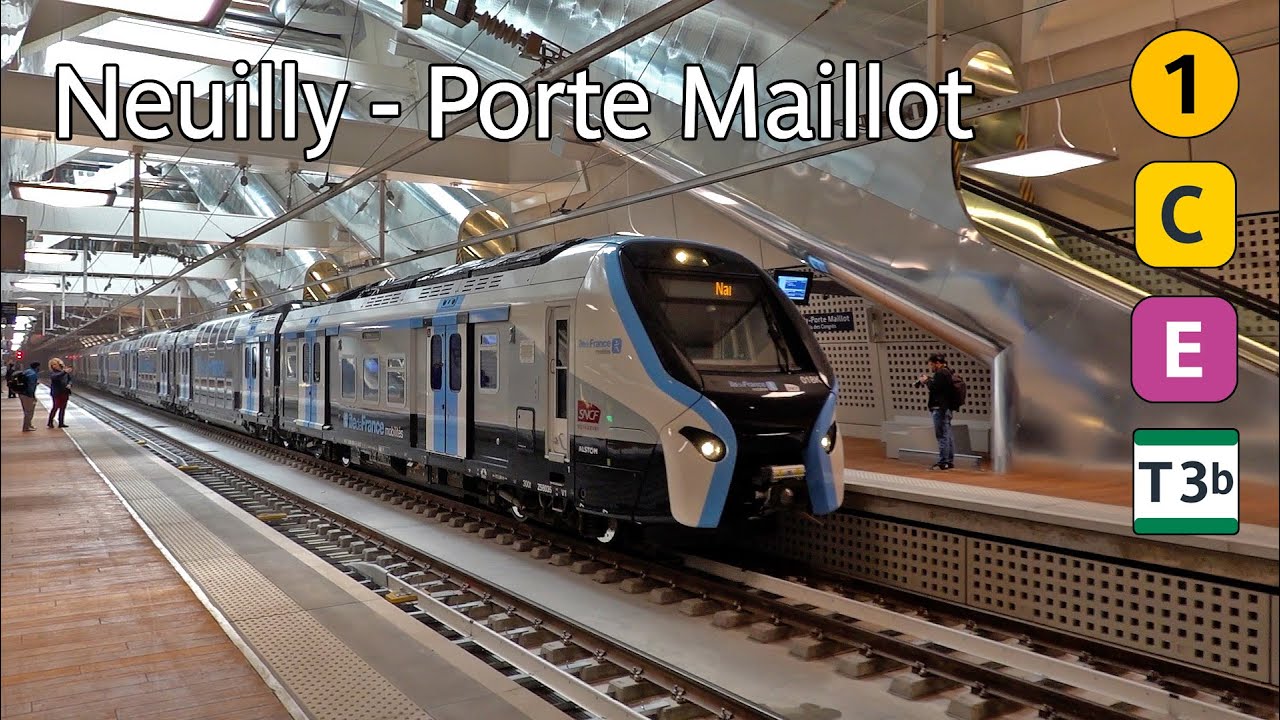 RER, Métro & Tram à Neuilly - Porte Maillot