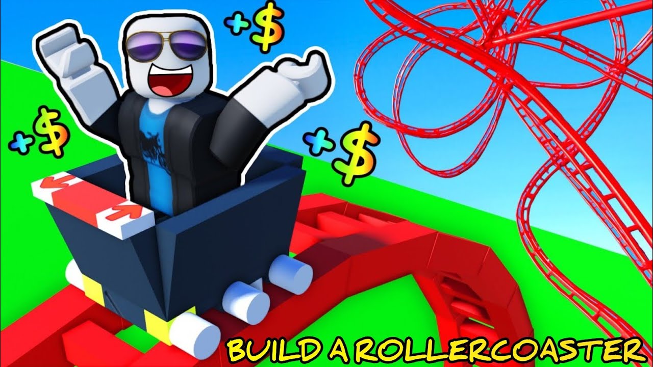 I Build Largest Roller Coaster 😍|Build a Roller Coaster|On Vtg!