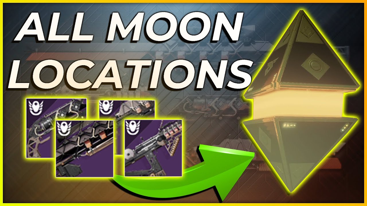 Moon Location Of All Resonance Amp IKELOS WEAPON FARM | Destiny 2