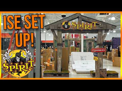 CAMP HARBOR LAKE SET UP! - Spirit Halloween 2026