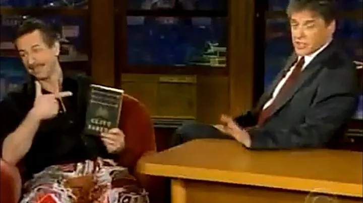 Clive Barker interviewed by Craig Ferguson ("Clive...