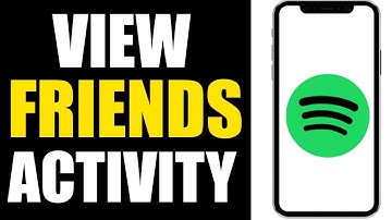 How To See Friends Activity On Spotify - EASY TUTORIAL