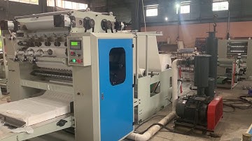 Good Quality 4 Lines Facial Tissue Paper Full Edge Embossing Making Machine