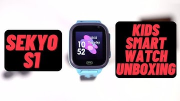Sekyo S1 Kids Smartwatch Unboxing & Review | Voice Call, SOS, Remote Monitoring