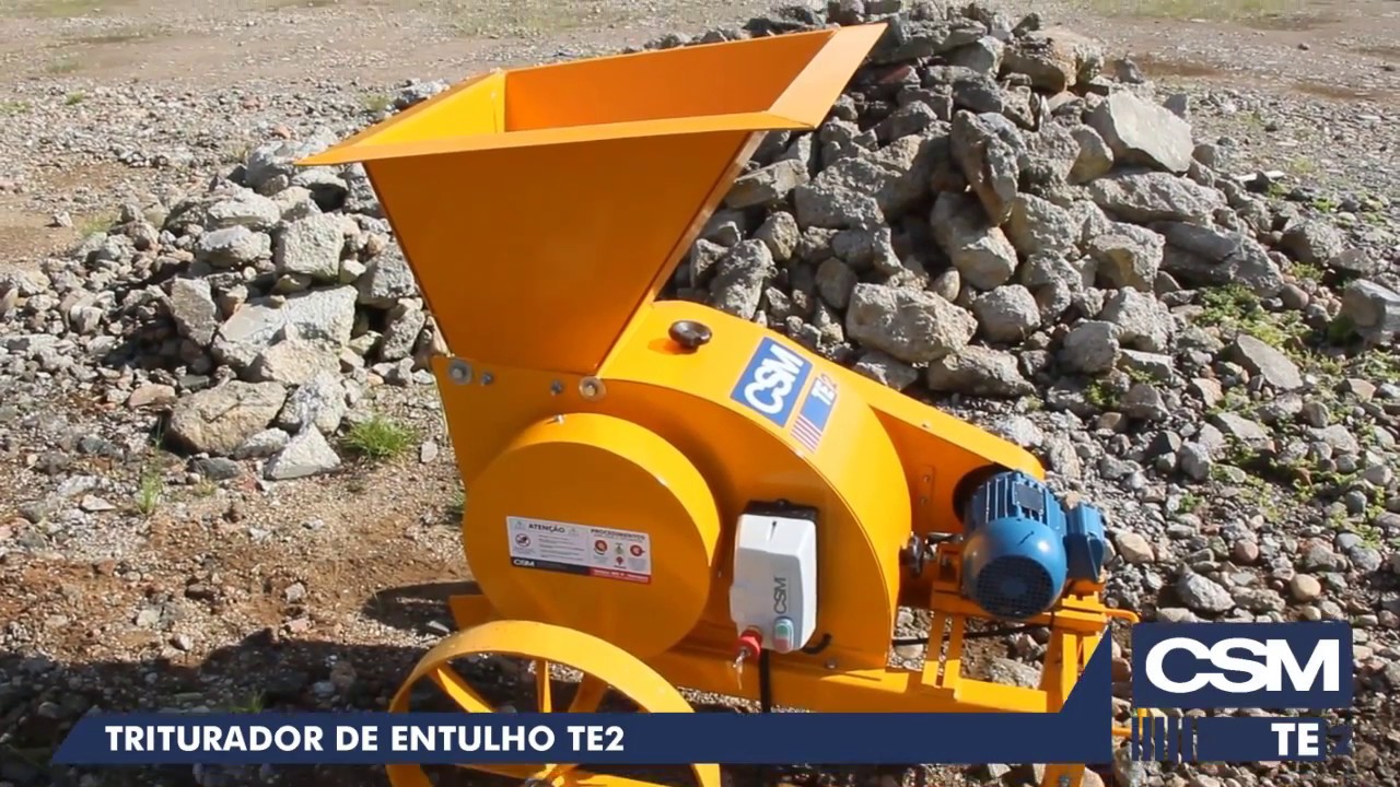 Máquina De Triturar Pedra