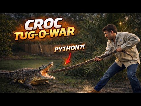 I BATTLED A CROC FOR ITS DINNER