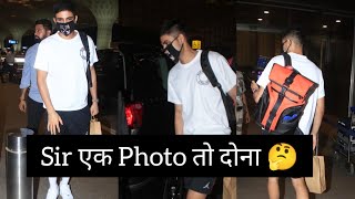 Indian Cricketer Shubman Gill IGNORE Media At Mumbai Airport Spotted After T20 WorldCup Selection 😉😇