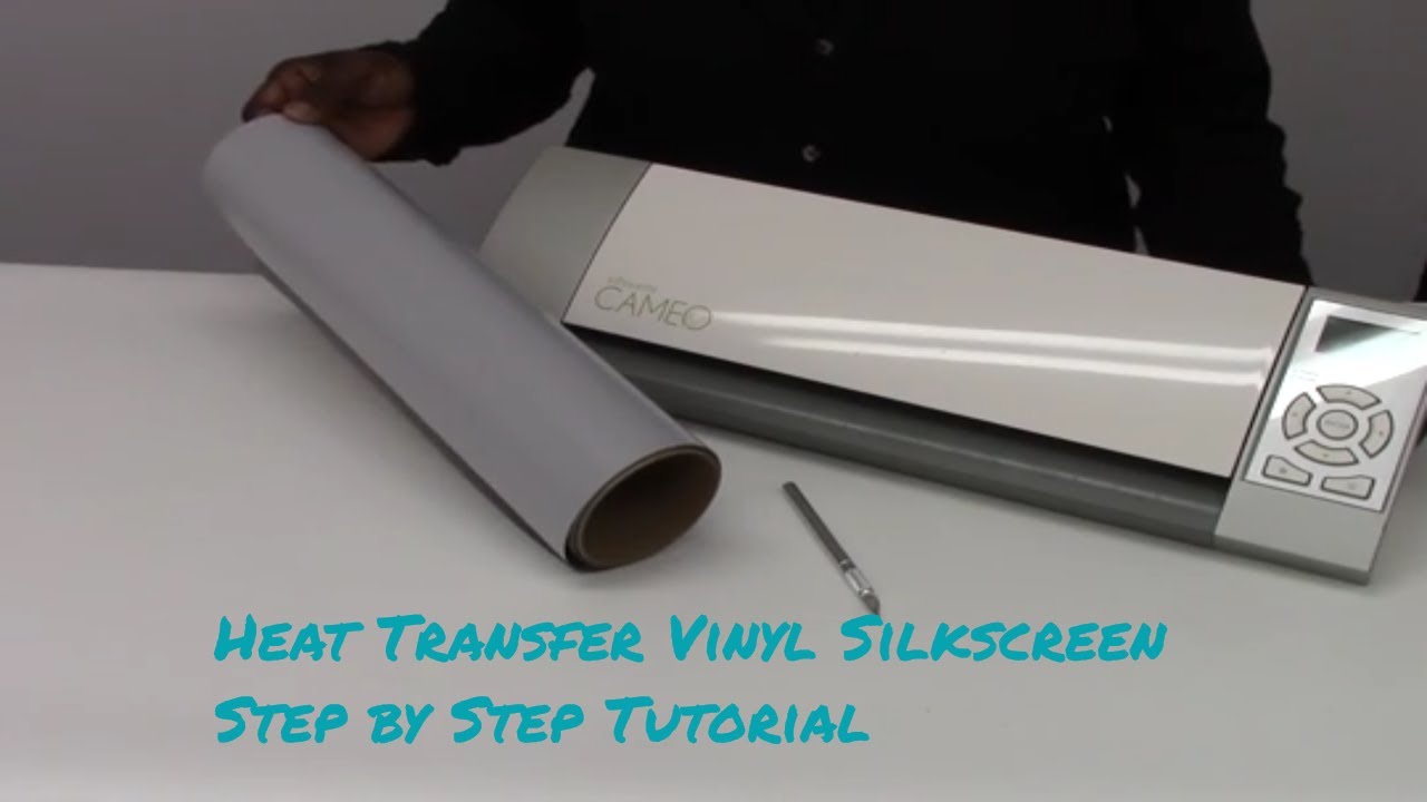 How to Make a Silkscreen using Heat Transfer VinylStep by Step