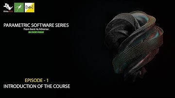 Parametric Software Series | Ep - 01 | Introduction | Ar Jeevan Kumar| Rhino3d & Grasshopper English