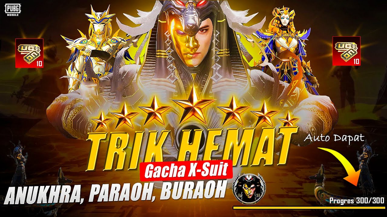 TRIK HEMAT GACHA X-SUIT LANGSUNG HADIAH JAMINAN DI 300 POIN DI BAWAH 4K UC GUYS LANGSUNG SIKAT🔥🤑🤑🔥