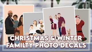 ☃ CHRISTMAS AND WINTER FAMILY PHOTO DECAL CODES For Berry Avenue And Bloxburg | Roblox Video | ☃