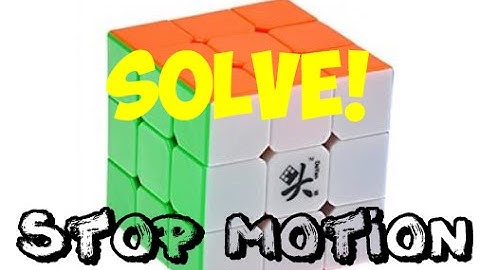 Stop Motion Rubik