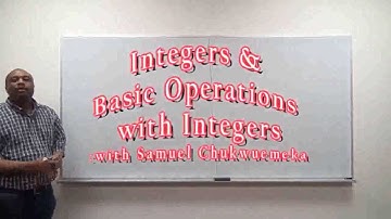 Add, Subtract, Multiply and Divide Integers