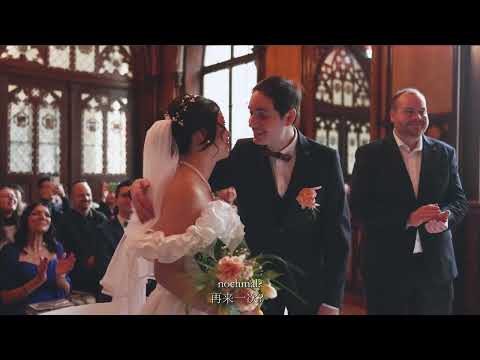 Cinematic Wedding at Deutsche Bahn Museum in Nürnberg