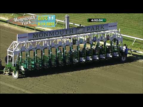 video thumbnail for MONMOUTH PARK 08-14-22 RACE 11
