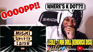 This A Warning Shot Let The Duel Begin J. Cole - 7 Minute Drill Official Audio Reaction