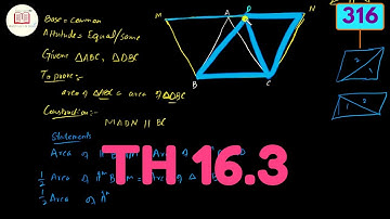 MG-9 Episode#316 | Theorem 16.3 Explained in deep details | Chapter#16 9th Online Math