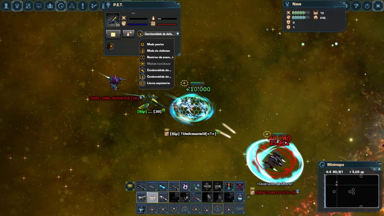 COMPTE DARK ORBIT AG1-5 Pusat + 17% speed and other good module EUR 200,00 - FR