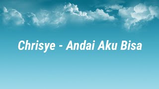 Chrisye - Andai Aku Bisa (lyrics) (Cover - Michela Thea)