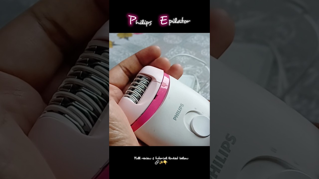 Still works amazing after 3 years ✨️|| Philips satinelle hair epilator for women  